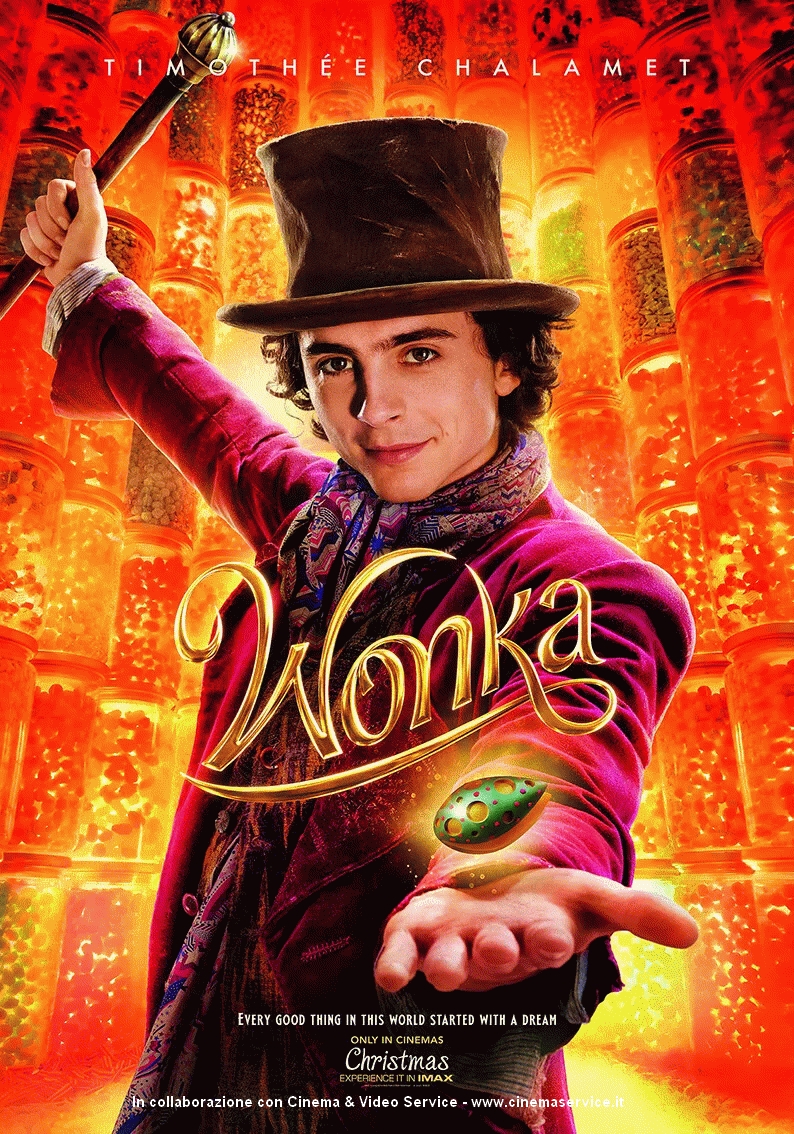Proiezione film "Wonka" 